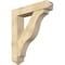 Ekena Millwork Funston Arts and Crafts Rough Sawn Bracket w/ Offset Brace, Douglas Fir, 8"W x 38"D x 44"H BKT0806X38X44FST03RDF - alternate 1